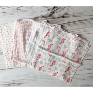 Rene Rofe 4 piece swaddle blanket set